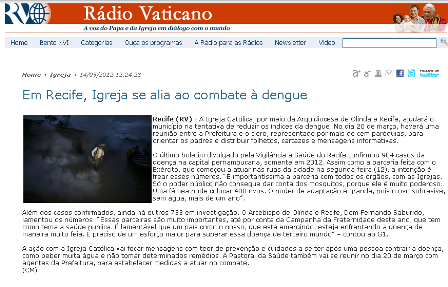 Site Rádio Vaticano