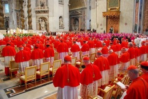 Cardeais na Basílica Vaticana