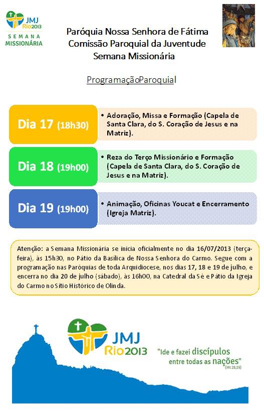 Paroq. NS de Fátima