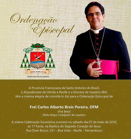 Ordenação episcopal de Frei Beto