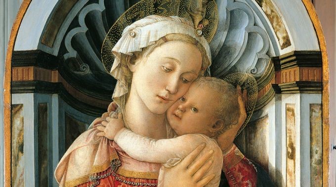 Madonna col Bambino (a Virgem e o Menino), de Filippo Lippi