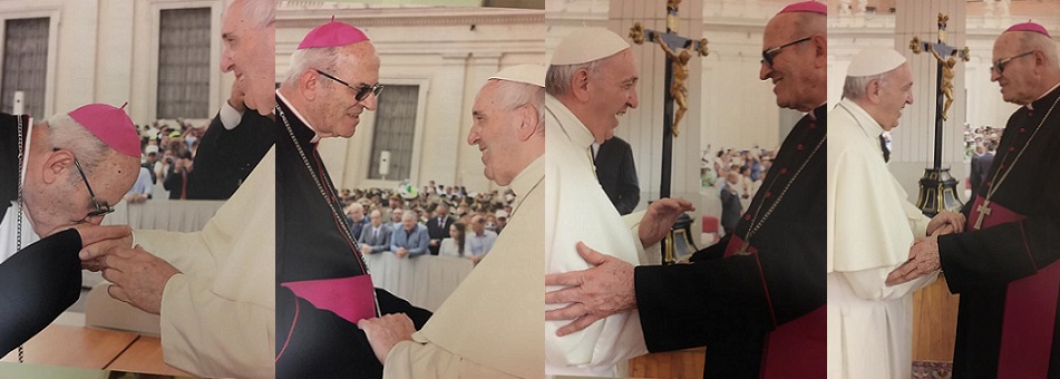 Dom Fernando encontra Papa Francisco em Roma