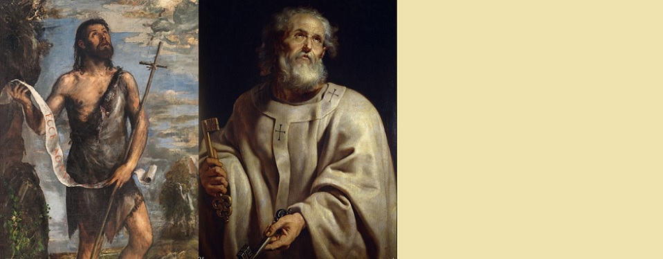 Arquidiocese celebra São João Batista e São Pedro