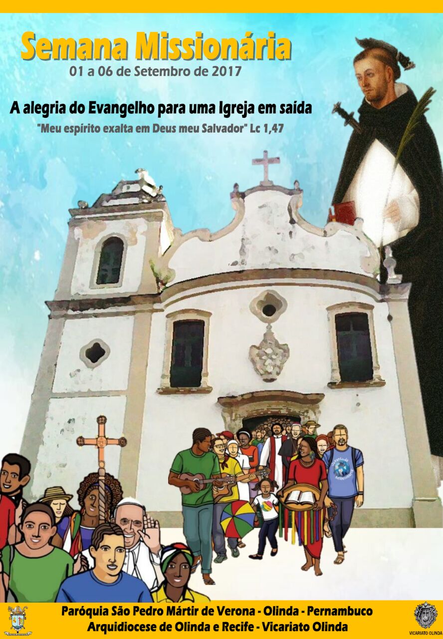 Vicariato Olinda e paróq. São Pedro Mártir de Verona acolhem Semana Missionária