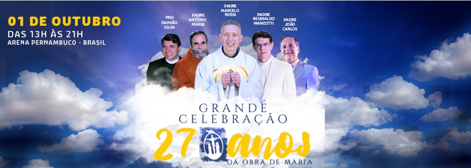 Últimos ingressos à venda para aniversário da Obra de Maria