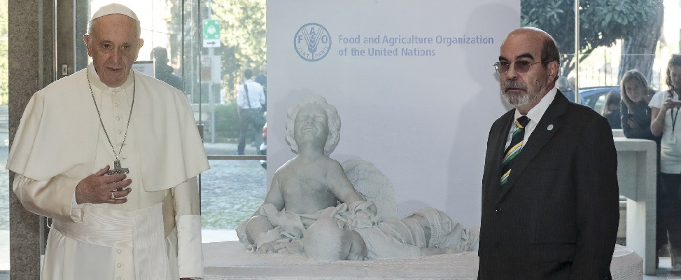 Papa na FAO: incluir na linguagem da cooperação a categoria do amor