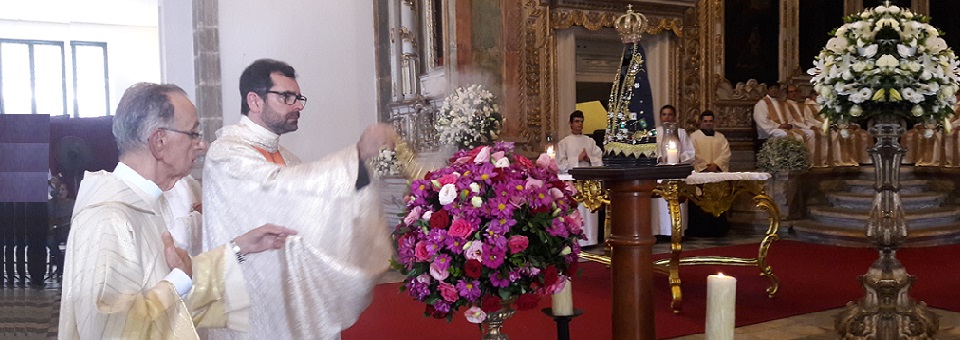 Padre Rinaldo Pereira celebra 15 anos de ministério presbiteral no dia de Nossa Senhora Aparecida