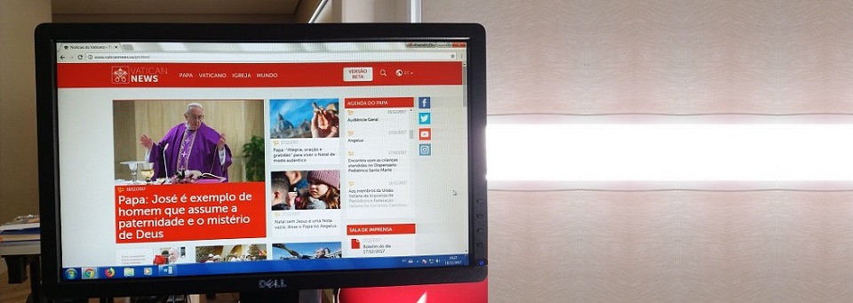 Santa Sé inaugura novo portal multimídia