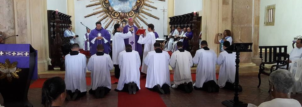 Cinco seminaristas iniciam estágio pastoral na Arquidiocese e dois seguem para o Amazonas