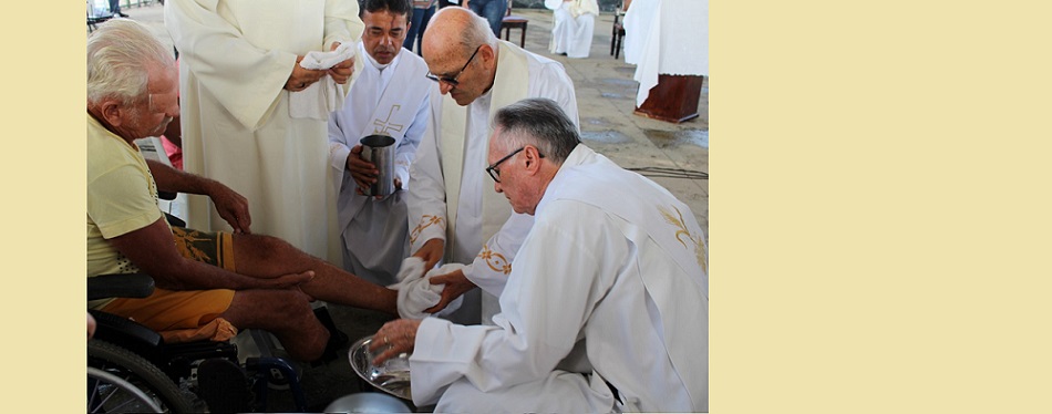 Lava-pés no presídio marca celebração da Quinta-feira Santa na Arquidiocese