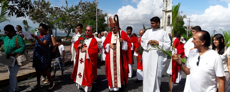 Celebração do Domingo de Ramos marca início da Semana Santa na arquidiocese