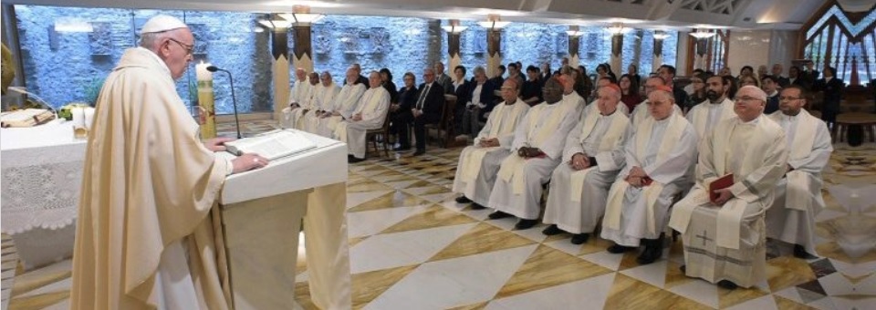 Papa: sem amor e serviço, a Igreja não vai para frente