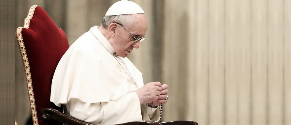 Papa convoca todos a rezarem o Terço pela Síria e pela paz mundial em 1° de maio