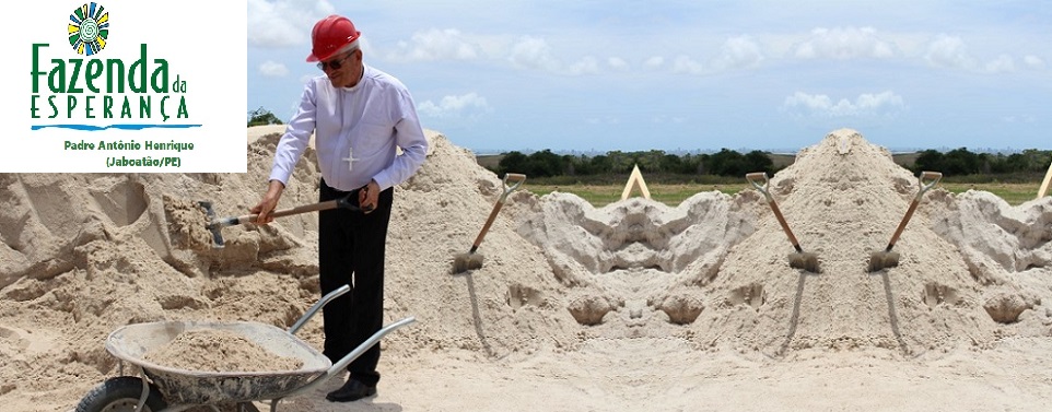 Construção da Fazenda da Esperança de Jaboatão continua: ajude!