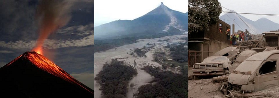 Papa Francisco reza por vítimas de vulcão da Guatemala