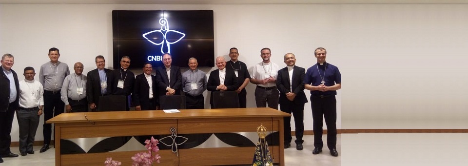Presidente da CNBB acolhe 12 novos bispos em Brasília
