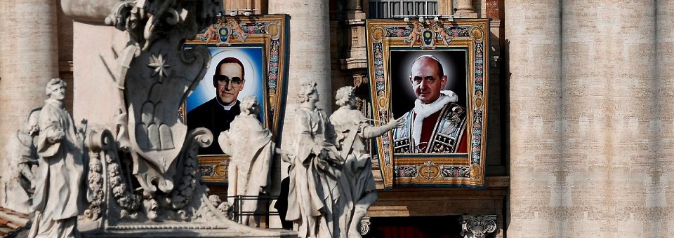 Sete canonizações reúnem 70 mil em Roma