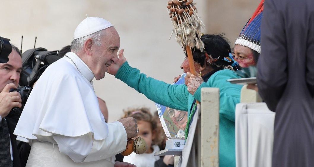 Indígenas Macuxi são recebidos pelo Papa Francisco