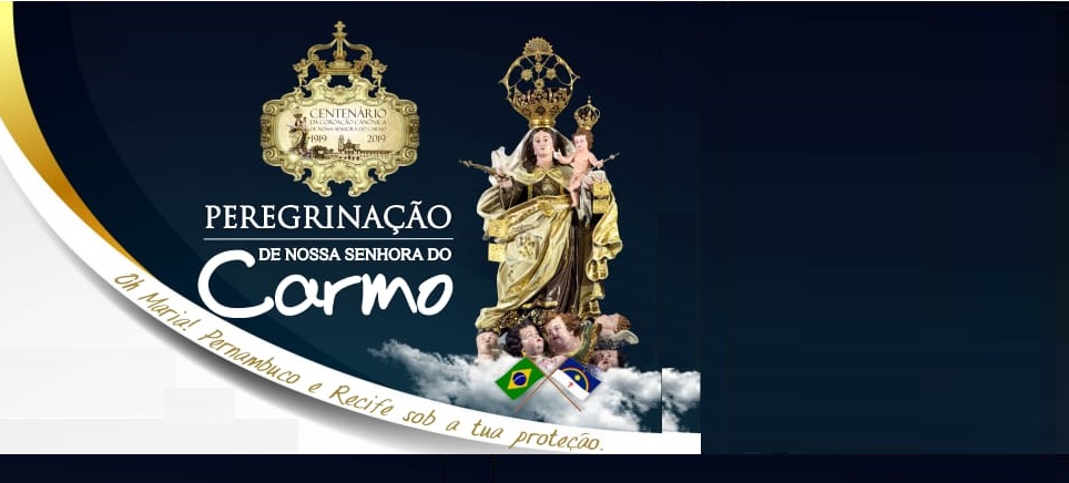 Domingo inicia peregrinação alusiva ao centenário da coroação canônica de Nossa Senhora do Carmo