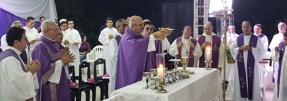 Bispos do Regional NE2 promovem lançamento da CF 2019 no Santuário de Santa Fé (PB)