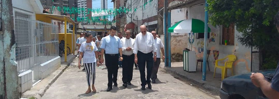 Arcebispo realiza na Madalena a primeira visita pastoral do ano