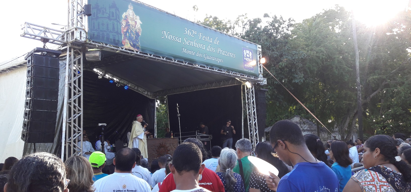 Dom Fernando preside Missa na 362ª festa de Nossa Senhora dos Prazeres em Jaboatão