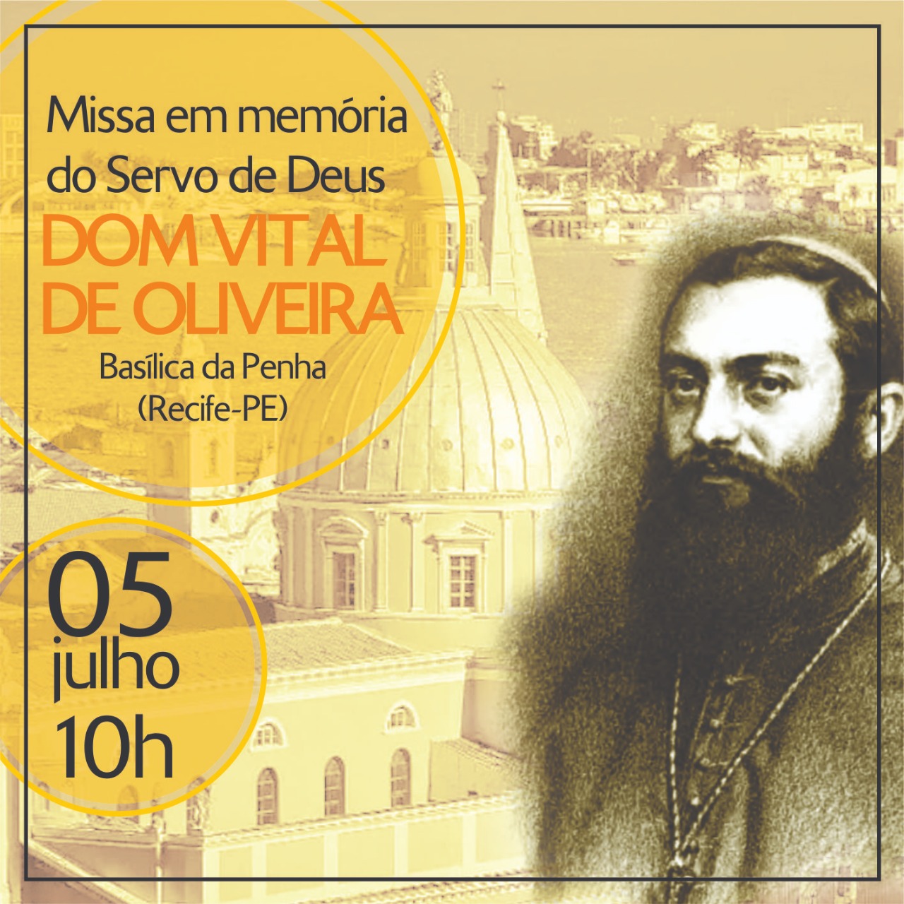 Missa em memória a Dom Vital de Oliveira (05/07)