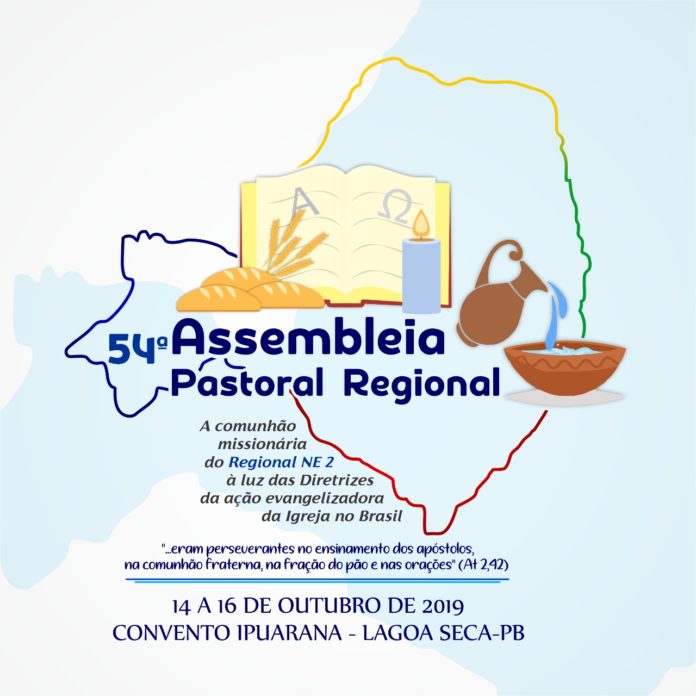 54ª Assembleia Pastoral Regional CNBB N2 (14 /10, Lagoa Seca, PB):