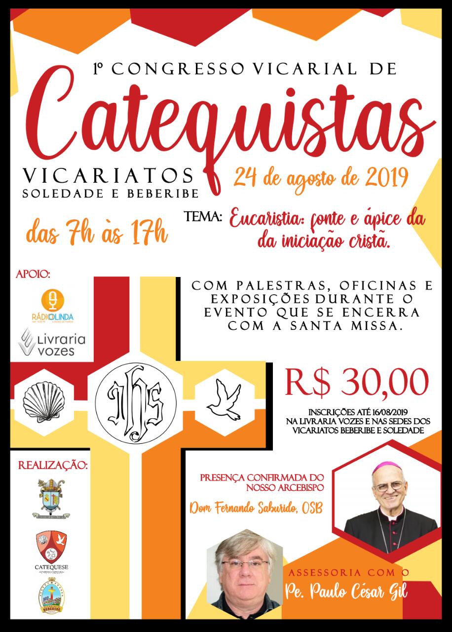 1° Congresso Vicarial para Catequistas (24/08)