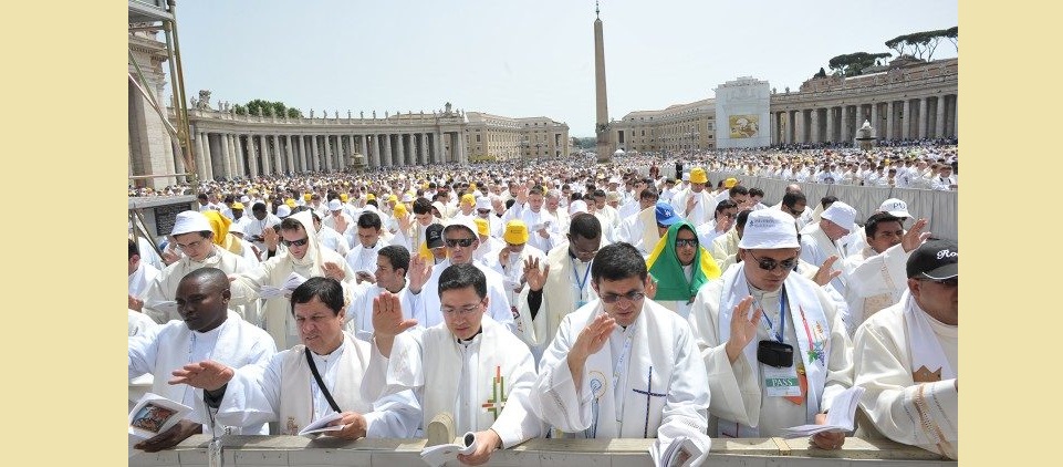 Papa aos sacerdotes: “dou graças a Deus por todos vocês”