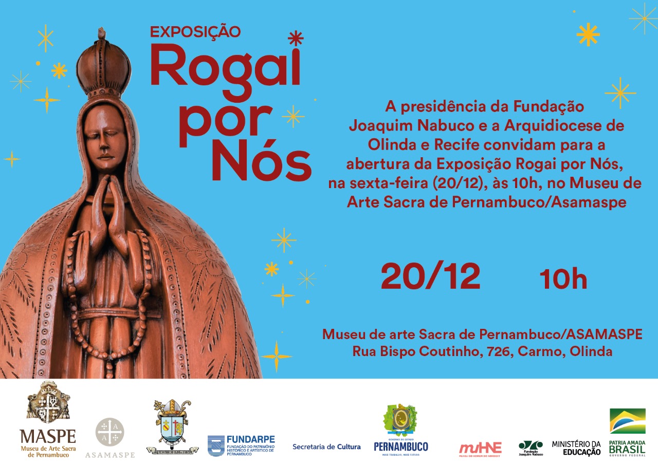 Maspe recebe mostra Rogai por nós (20/12):