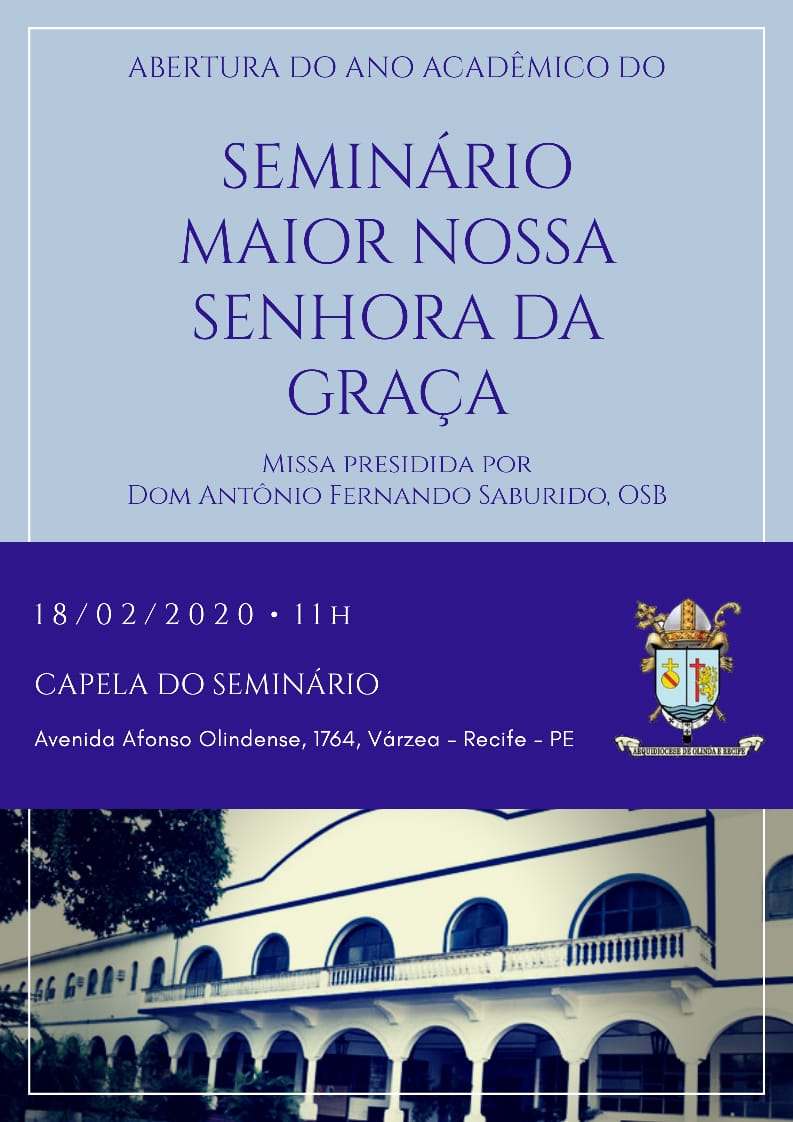 Seminário de Olinda comemora 220 anos