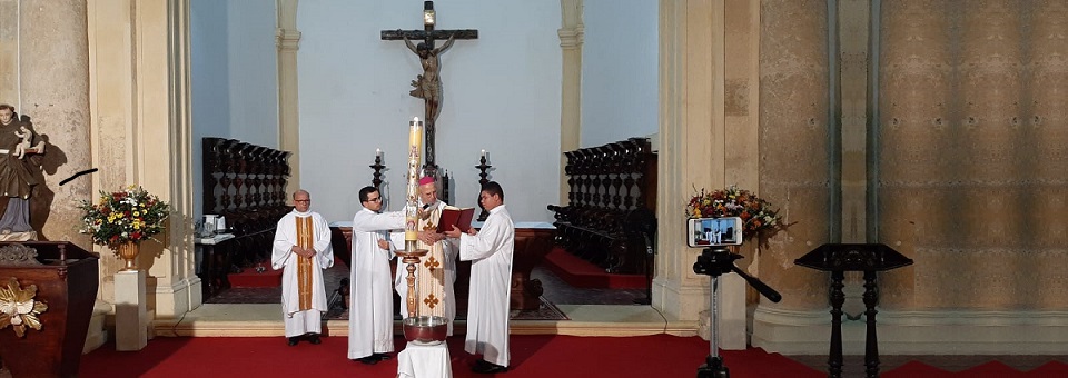 Missa de Páscoa traz mensagem de esperança para enfrentamento da pandemia