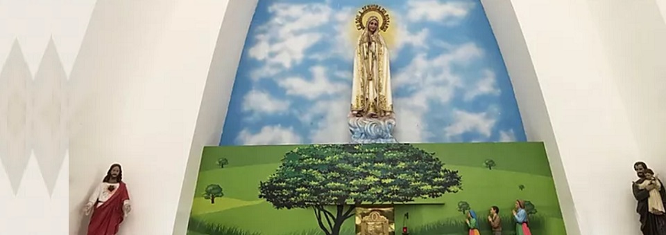 Dom Fernando preside missa no Santuário Arquidiocesano de Fátima no dia 13 de maio