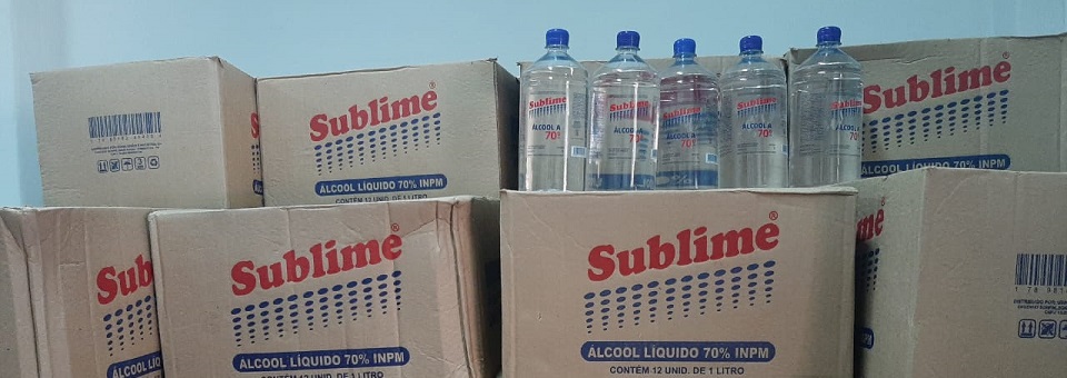 Usina União doa 3.500 litros de álcool para a Arquidiocese de Olinda e Recife