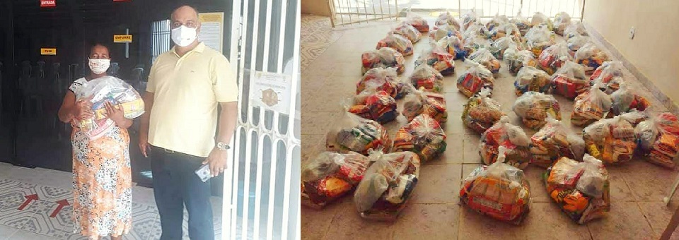 Paróquia São José de Casa Caiada distribui mais de 12 toneladas de alimentos na pandemia