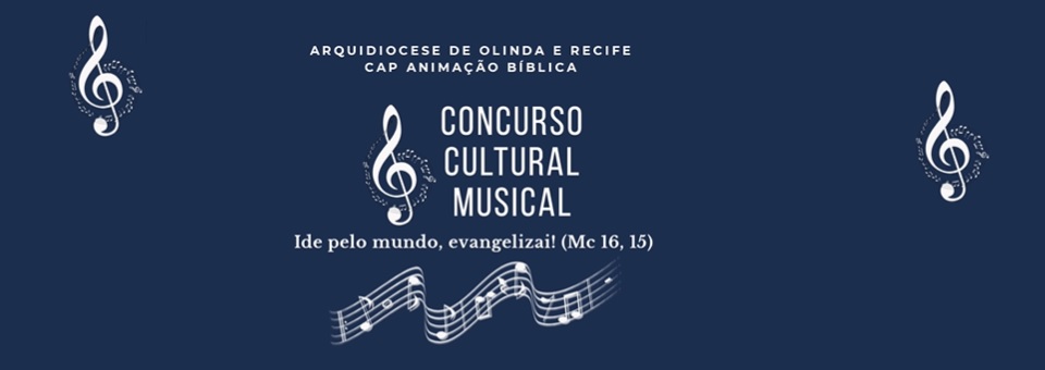 Arquidiocese abre inscrições para Concurso Cultural Musical