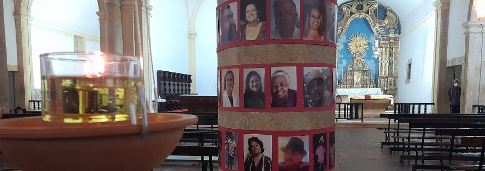 Vigília inaugura Memorial Covid-19 na Igreja da Sé em Olinda