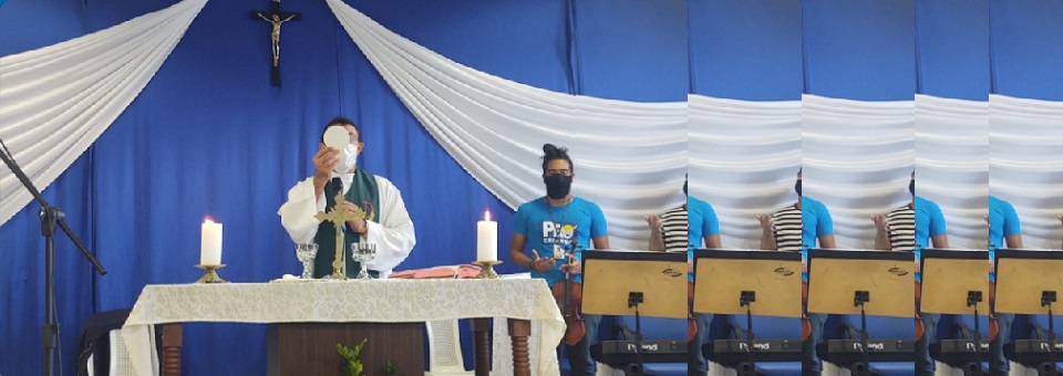 Missa no Pró-Criança celebra coroação de Nossa Senhora