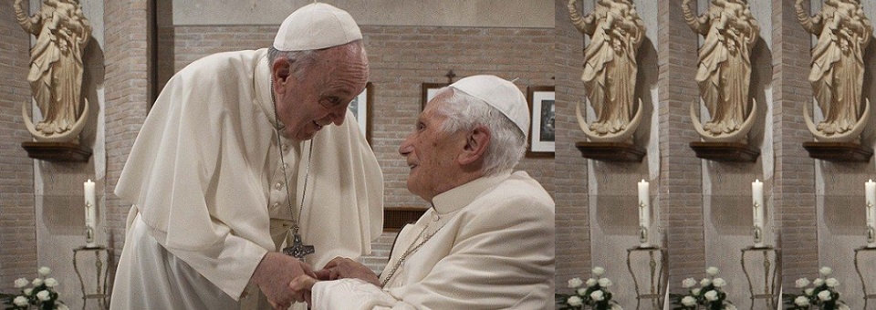 Francisco recorda os 70 anos de sacerdócio de Bento XVI