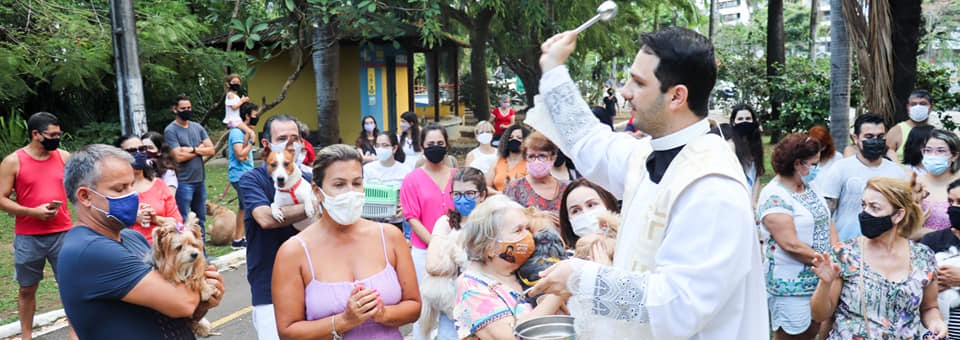 Sábado, domingo e segunda-feira de bênçãos para os animais!