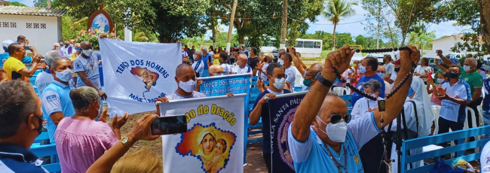 Movimento do Terço dos Homens realiza 12ª romaria na cidade de Abreu e Lima