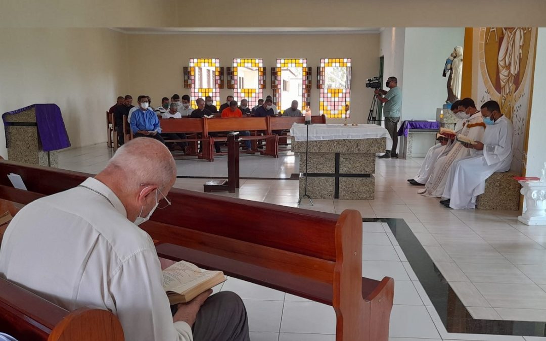 Clero da Arquidiocese de Olinda e Recife volta a fazer retiro de forma presencial em convento de Camocim de São Félix