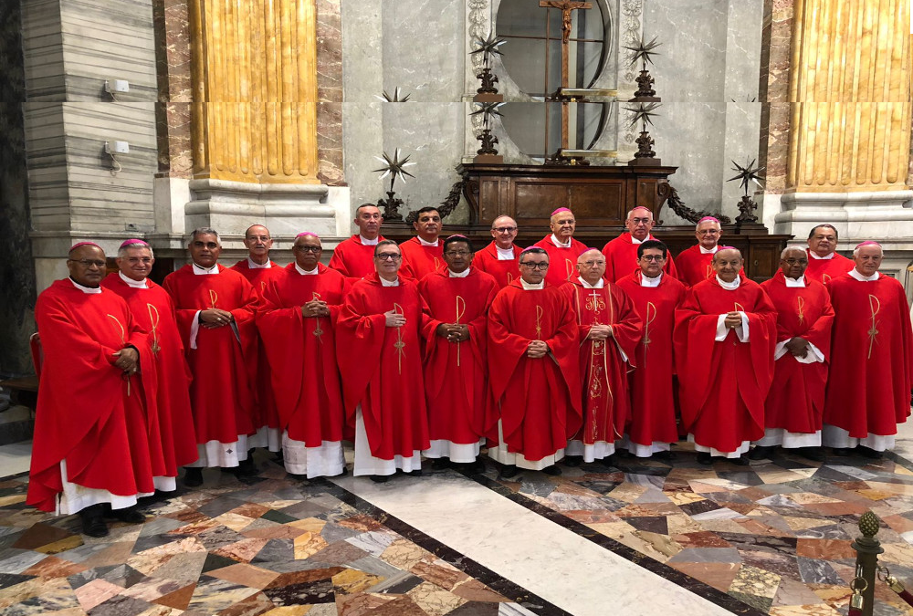 Bispos do Regional Nordeste 2 da CNBB dão início à visita Ad Limina Apostolorum