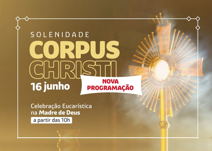 Arquidiocese celebra solenidade de Corpus Christi na manhã desta quinta-feira no Recife Antigo