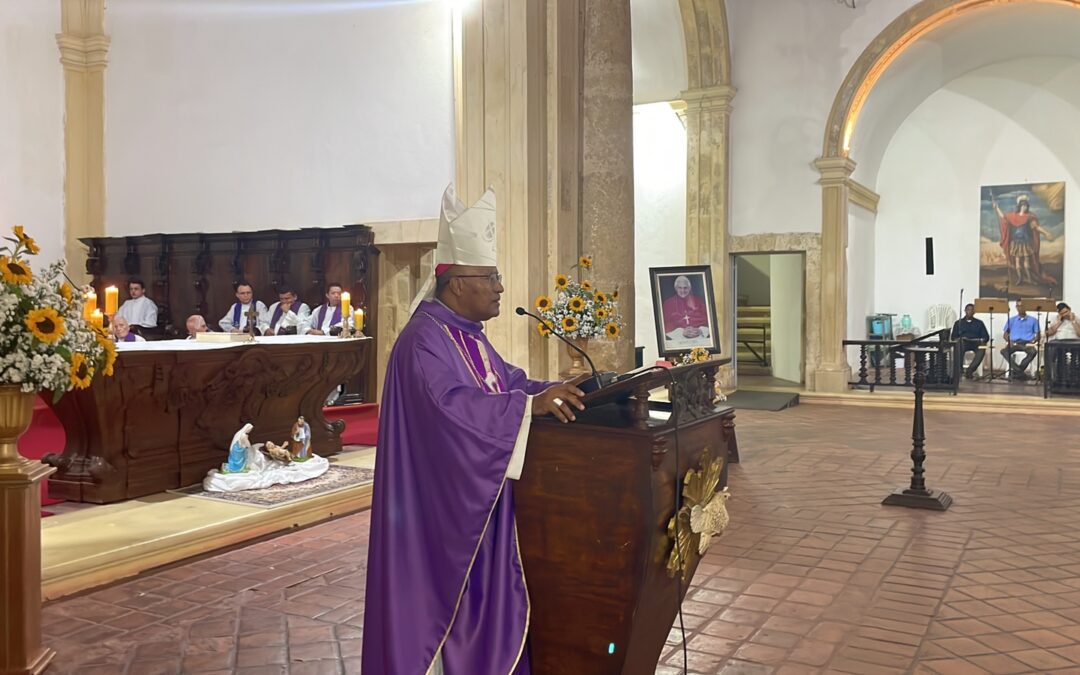 Missa de 7° dia pela alma do Papa Emérito Bento XVI foi celebrada na Catedral da Sé em Olinda.