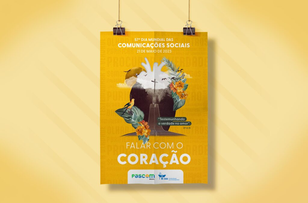 PASCOM-Brasil divulga a identidade visual do 57°Dia Mundial das Comunicações; o vencedor é um jovem paulista
