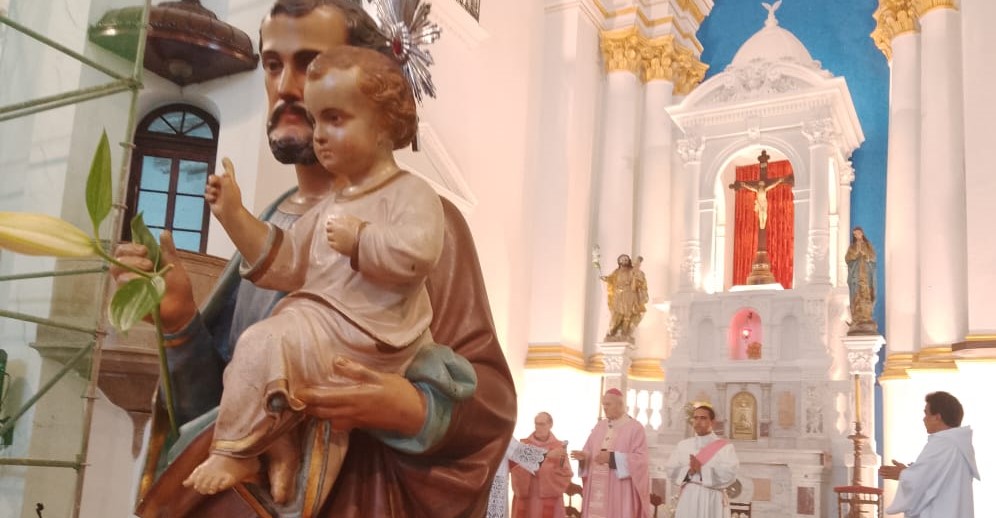 Depois de anos fechada para reforma, Matriz de São José,comemora festa do padroeiro