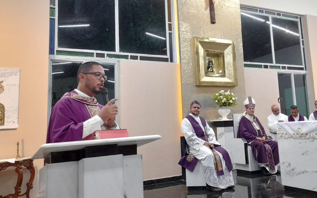 Padre Cleydson Fraga é o novo pároco de Juçaral e reitor do santuário arquidiocesano de Nossa Senhora Aparecida