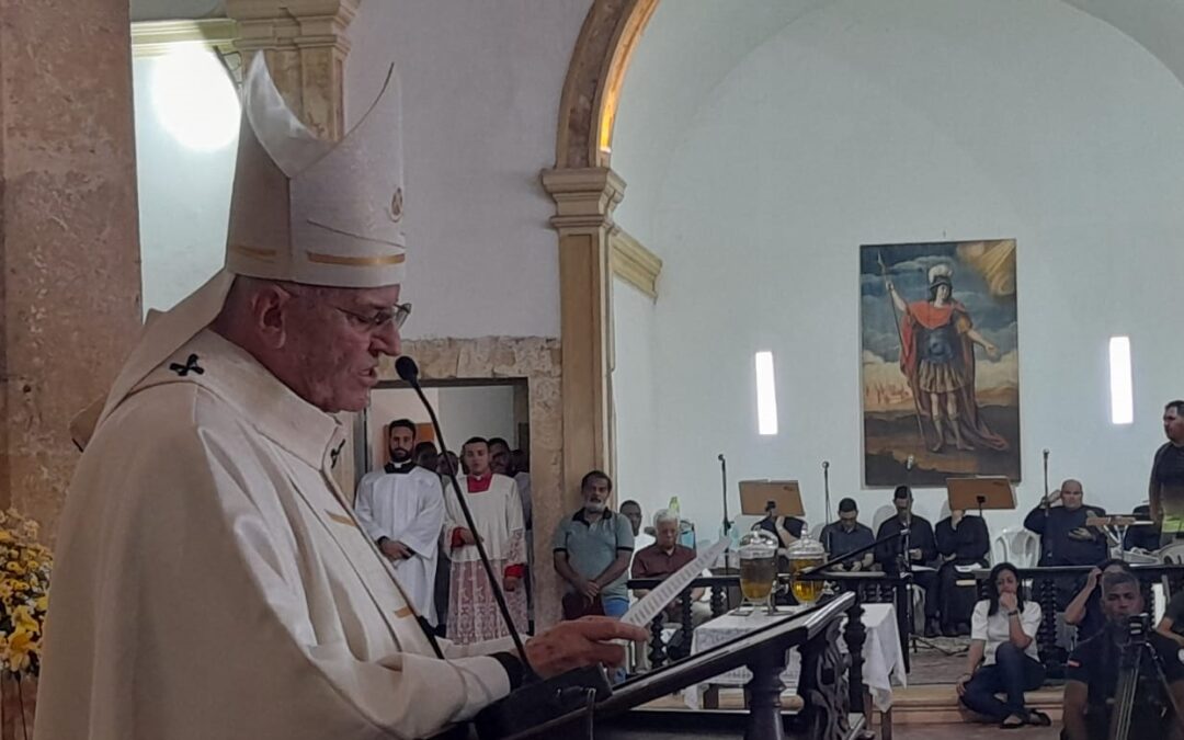 Homilia de dom Fernando na Missa do Crisma desta quinta-feira